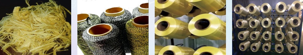 Aramid staple 1414 fiber, para-aramid fabric, nano-aramid composite material.jpg