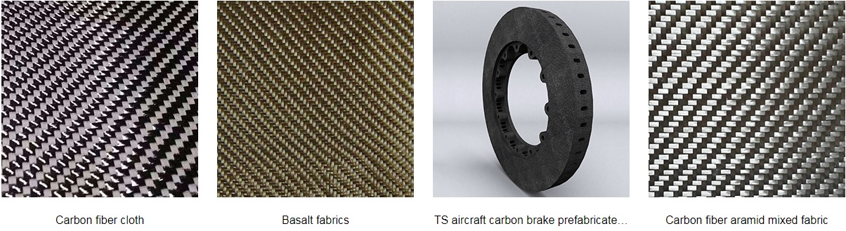 Carbon fiber cloth,Basalt fabrics,TS aircraft carbon brake prefabricated parts,Carbon fiber aramid mixed fabric.jpg